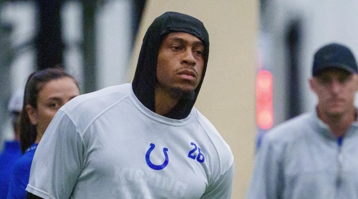 Indianapolis Colts running back Jonathan Taylor